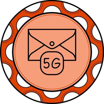 correo personalizado plano diseño forma vector