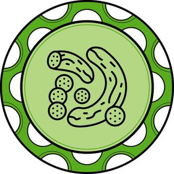 Cucumber Balanced Branding Graphic Layout vector