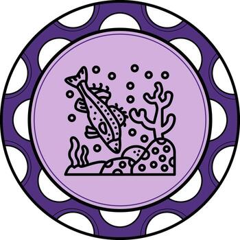 lucioperca personalizado ui Arte diseño vector