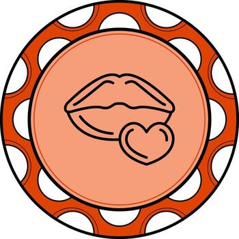 amor personalizado ui Arte diseño vector