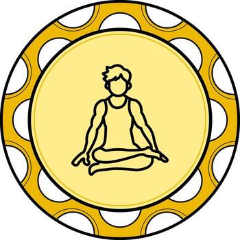 fuego Iniciar sesión actitud mínimo profesional gráfico diseño vector