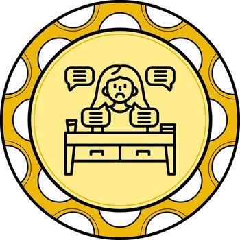 Talkative Elegant Modern Graphic Layout vector