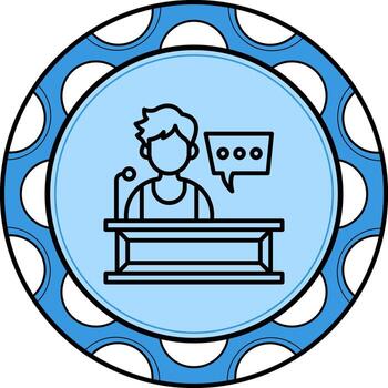 Speech Premium Web Design Feature vector