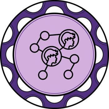 Social Networking Professional Web Graphic Element vector