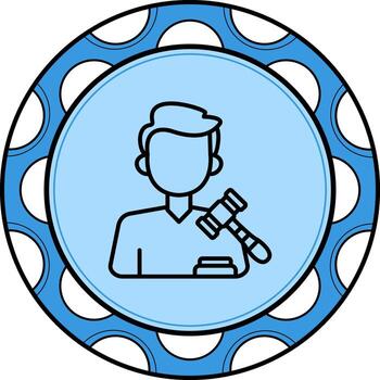 Judge High Quality Design Element vector