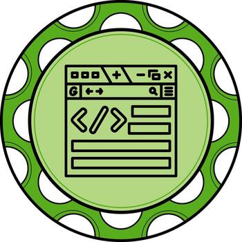 codificación metadatos prima creativo diseño elemento vector