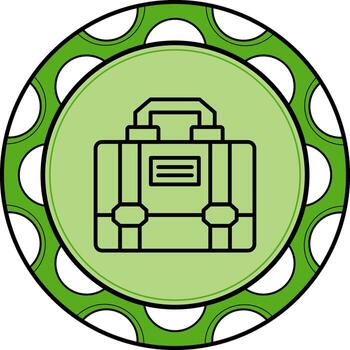 maletín personalizado ui Arte diseño vector