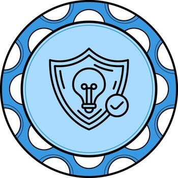 Idea Protect Clean Design Object vector