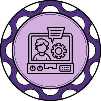 IT Consulting Balanced Creative Element vector