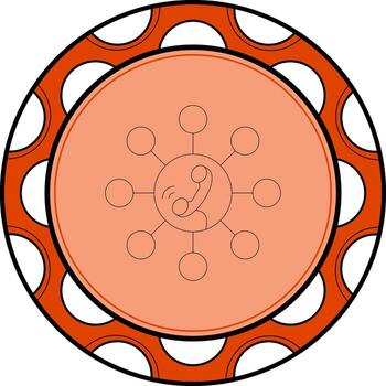 telecomunicación innovador marca gráfico característica vector