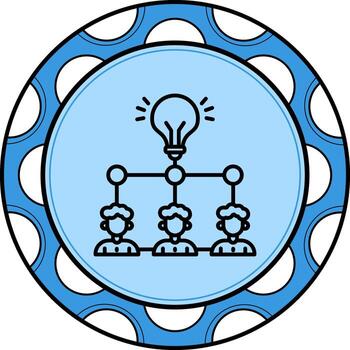 Hierarchy Elegant Flat Design Layout vector