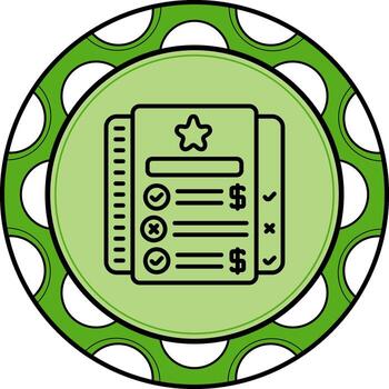 fijación de precios elegante ui elemento vector