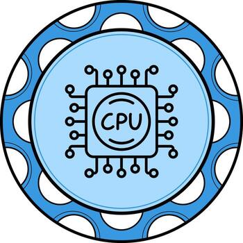 procesador dinámica creativo diseño característica vector