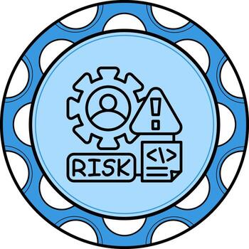 Risk Management Innovative Flat Design Object vector