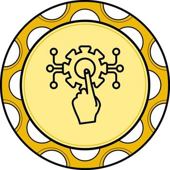 Digital Transformation Refined Creative Object vector