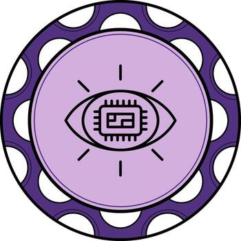 Machine Vision Distinct Creative Design Form vector