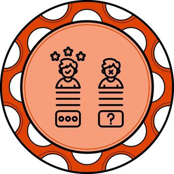 Seleccione candidato equilibrado creativo gráfico objeto vector