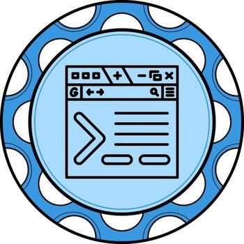 sitio web rápido personalizado gráfico característica vector