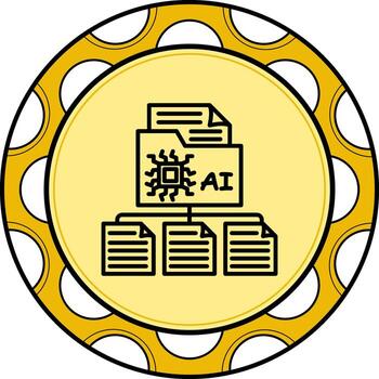 Data Classification Minimal Flat Art Feature vector