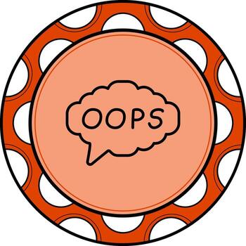 Uy profesional marca diseño elemento vector