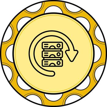 Money Back Guarantee Custom UI Art Layout vector