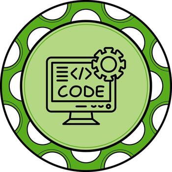 programación elegante creativo Arte característica vector