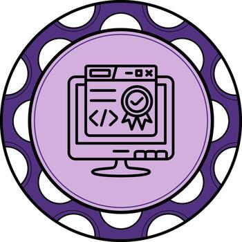 Software License Premium Web Design Feature vector