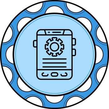 aplicación despliegue elegante ui diseño diseño vector