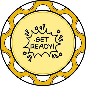 Get Ready Balanced Web Graphic Feature vector