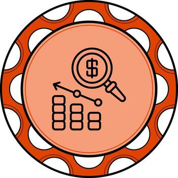 Market Analysis Elegant Web Graphic Layout vector