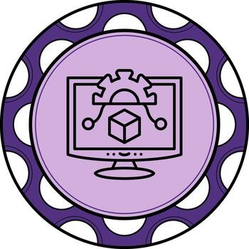 algoritmo refinado creativo objeto vector