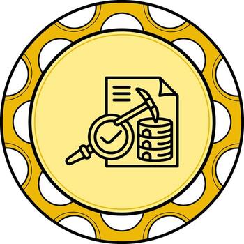 Text Mining High Quality Creative Element vector