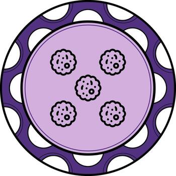 Staphylococcus Balanced Modern Design Element vector