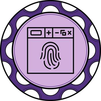 Web Security Dynamic Modern Design Element vector