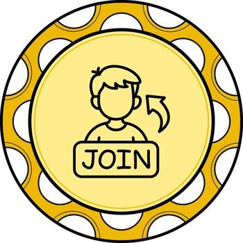 Join Custom Modern Graphic Element vector