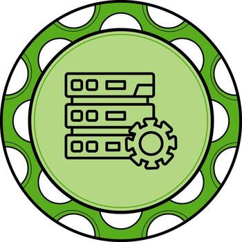 Configuration Minimal Creative Art Object vector