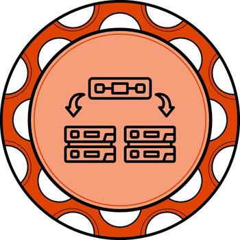 Server Dynamic UI Design Object vector