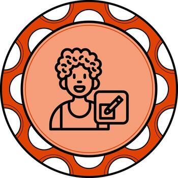 usuario editar mínimo plano forma vector