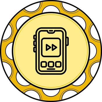 móvil avance rápido dinámica creativo Arte diseño vector