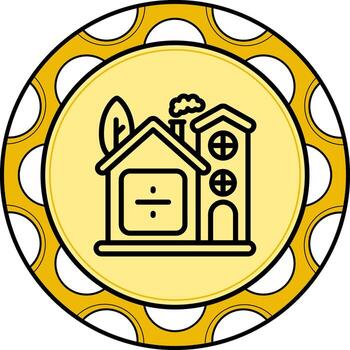 Home Divide Elegant Web Graphic Layout vector