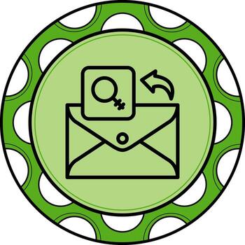 correo electrónico buscar personalizado ui Arte diseño vector