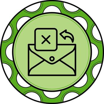 correo electrónico multiplicar personalizado ui Arte diseño vector