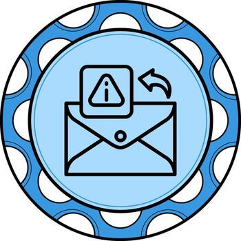 correo electrónico error mínimo creativo Arte objeto vector