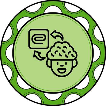 Brain Attachment Refined Creative Object vector