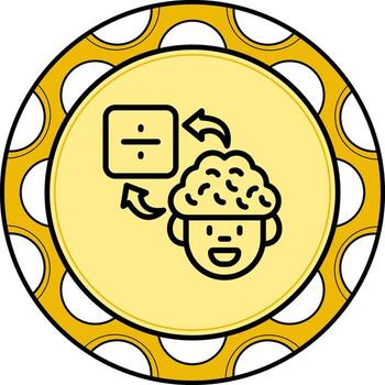 cerebro dividir personalizado gráfico característica vector