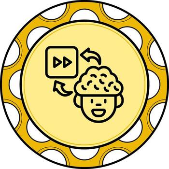 Brain Fastforward Professional Branding Art Element vector