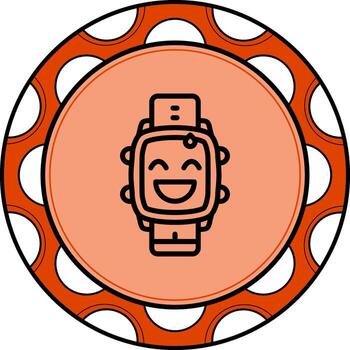 Watch Tired Dial Custom Graphic Feature vector