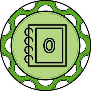 matemáticas cero dinámica moderno diseño elemento vector