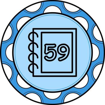 Math Fifty Nine Dynamic Web Graphic Object vector