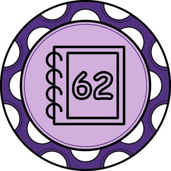 Math Sixty Two Innovative Branding Graphic Object vector